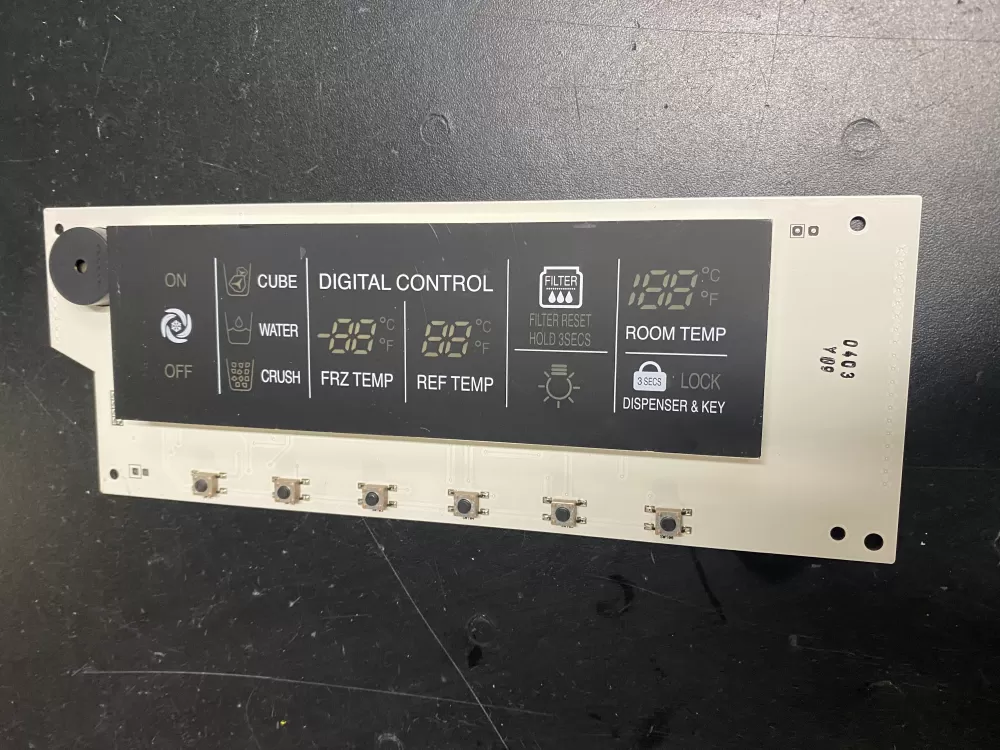 LG 6871JB1264B Refrigerator Control Board Dispenser Panel