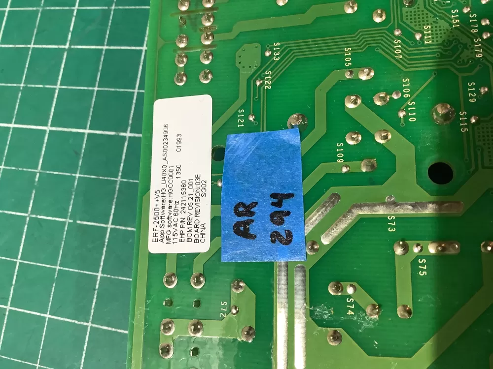 Frigidaire 242115360 Refrigerator Control Board 242115260 AZ189116 | AR294