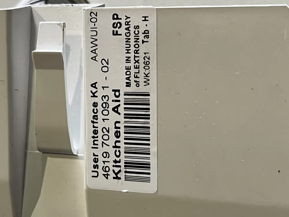 Whirlpool 4619 702 1093 1-02 Washer Control Board Panel AZ42287 | V421