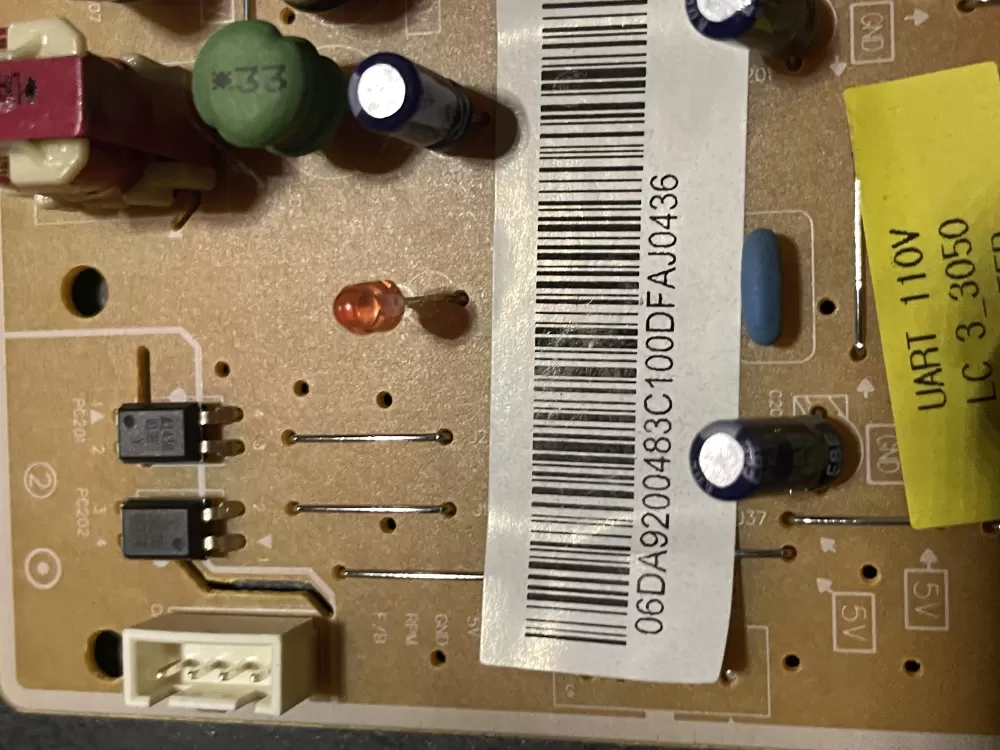 Samsung 110017 DA92 00483C Refrigerator Control Board Inverter AZ29159 | WM181