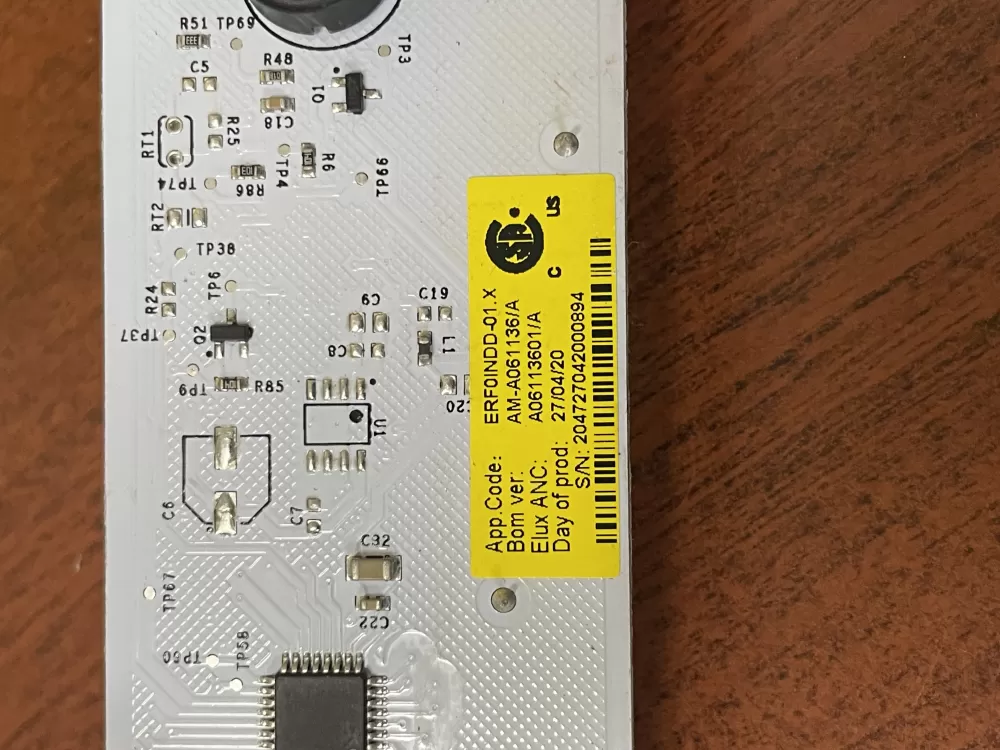 Frigidaire A06113601 Refrigerator Control Board AZ52318 | Wm1893