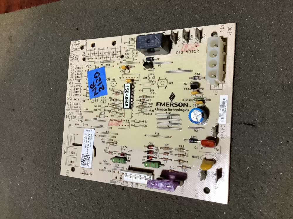 Rheem Air Handler Control Board 47-102077-02-04 156-9735 AZ112467 | NR2120
