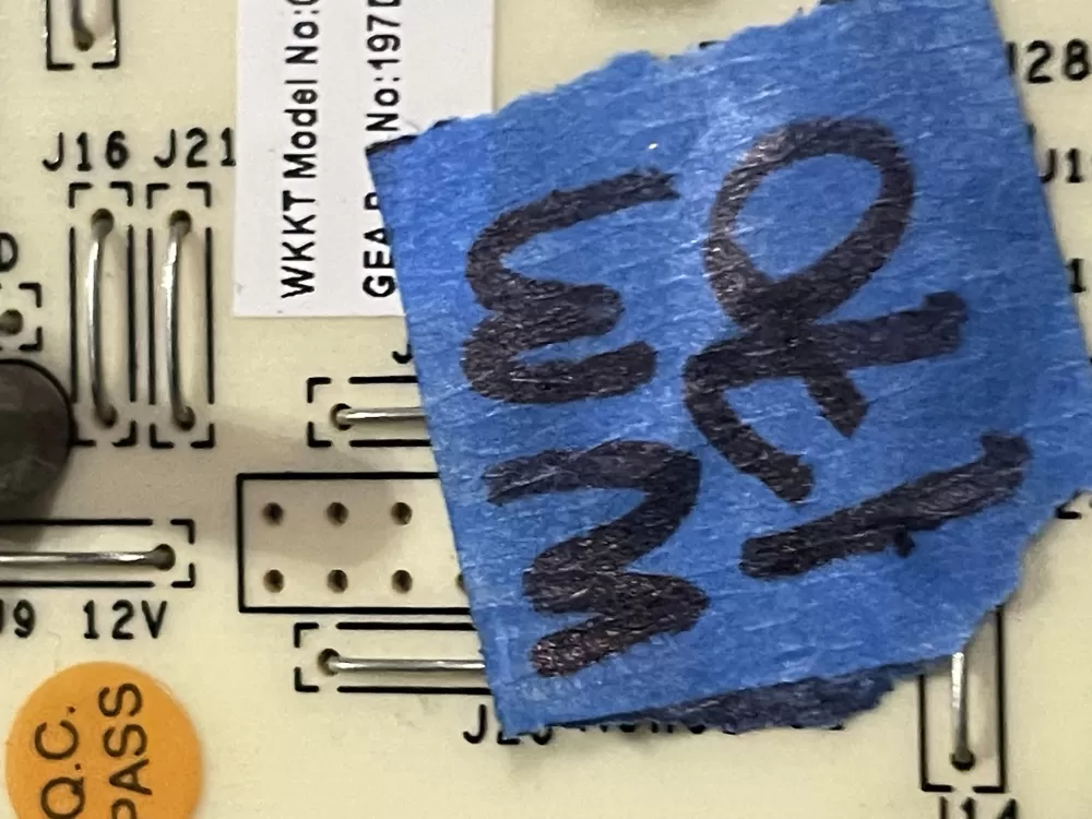 GE 197D5189G001 Refrigerator Control Board AZ26610 | WM170