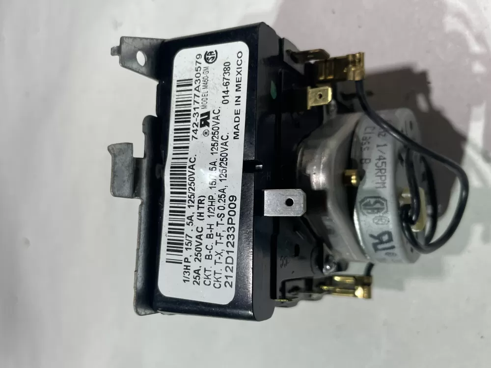 GE 212D1233P009 WE04X23134 WE4M361 4455190 Dryer Timer AZ148601 | Wm2462