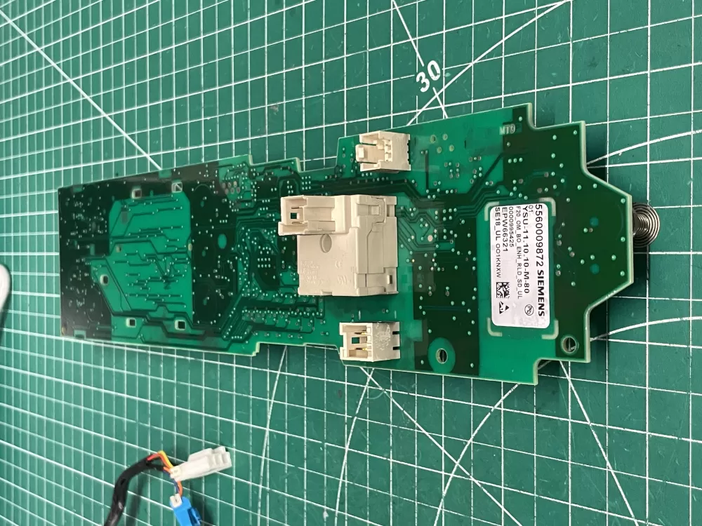 Bosch Siemens 5560009872  EPW66321  5560 009 872 Washer UI Display Control Board
