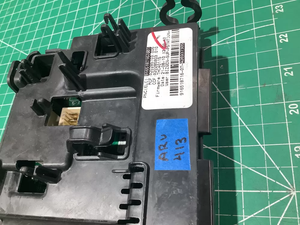 Electrolux 916518716 30 Dryer Control Board And Panel AZ179876 | ARV413