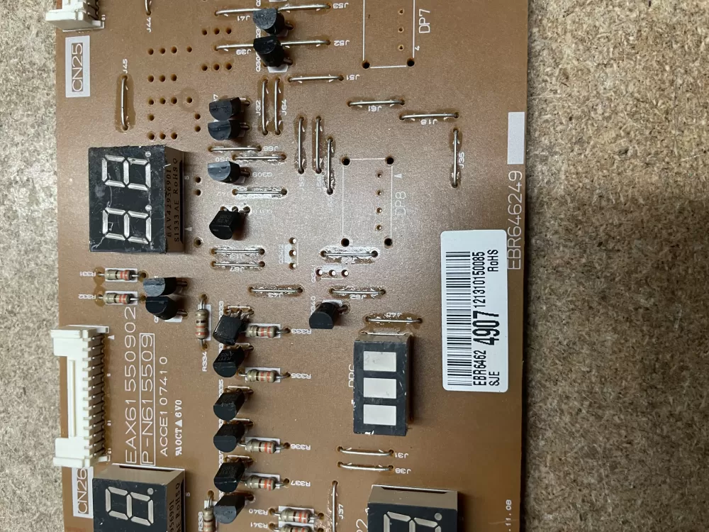 LG EBR64624908 EBR64624907 PS7792510 Range Board Control AZ13701 | KM1566