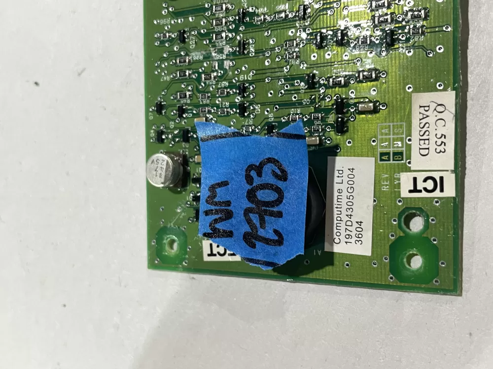 WR55X11048 WR55X23461 GE Fridge Dispenser Control Board AZ183515 | Wm2703