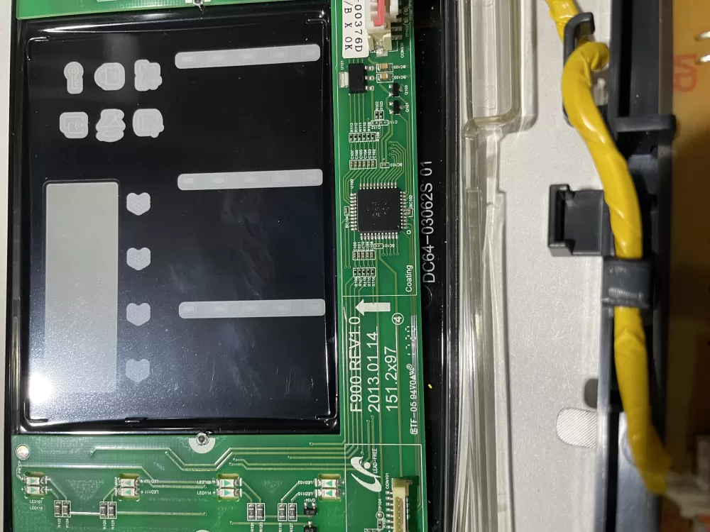 Samsung DC94-06607A Washer User Interface Control Board AZ148000 | KM2469