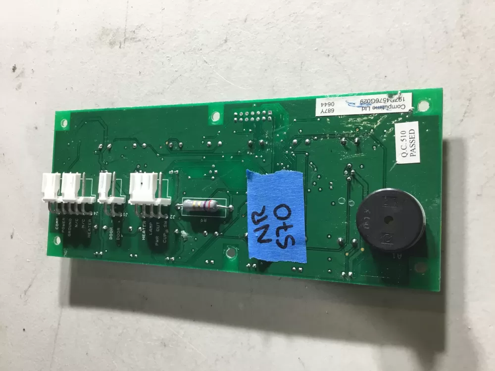 GE 197D4576G029 Refrigerator Control Board Dispenser AZ47524 | NR570