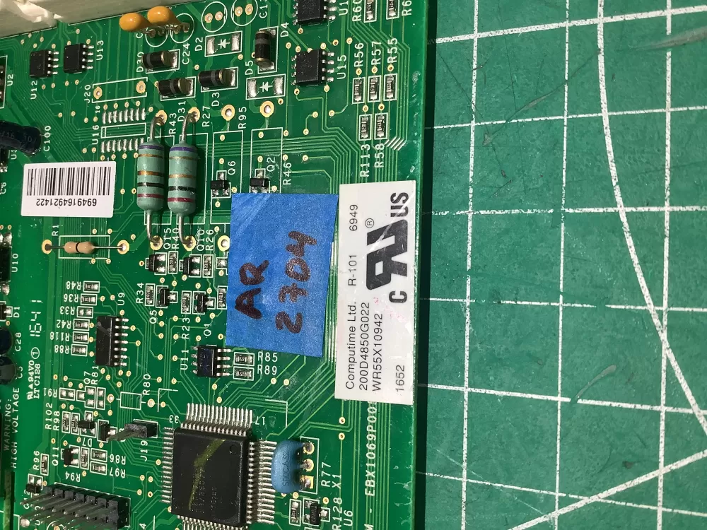 GE 200D6221G028 EBX1110P002 Refrigerator Control Board AZ183556 | AR2704