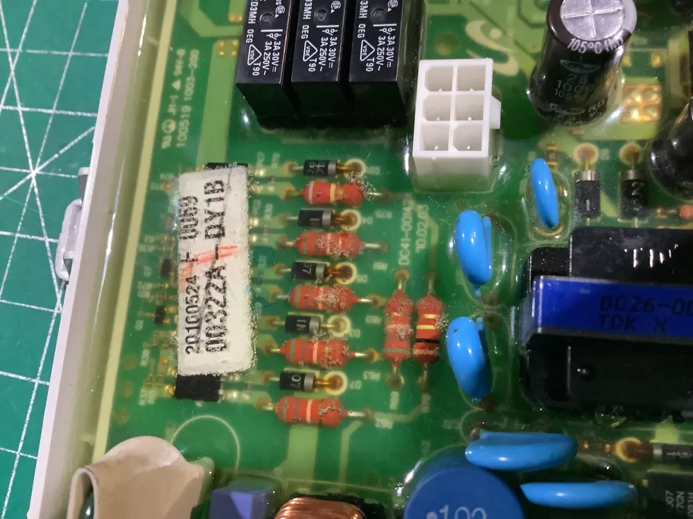 Samsung 00322A DC41 00142A Dryer Control Board AZ148762 | NR2490