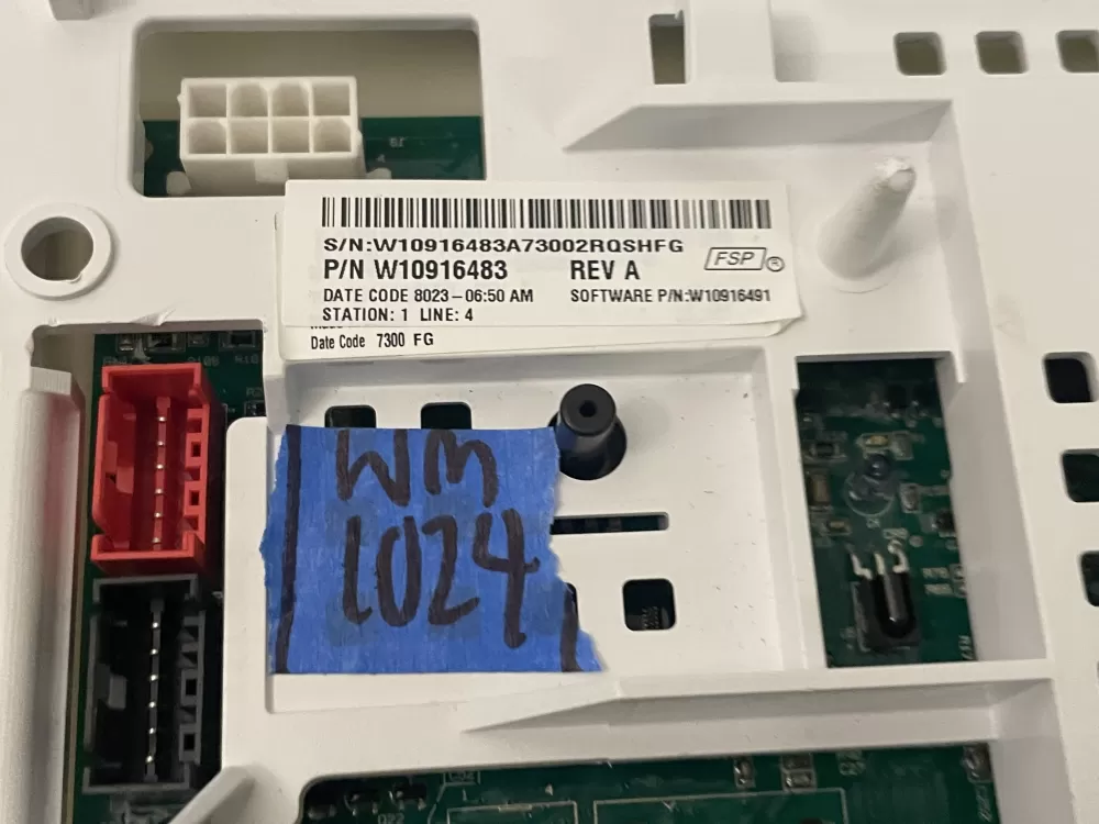 Maytag AP6261034 W10803588 W10831168 Washer Control Board AZ99576 | Wm1024