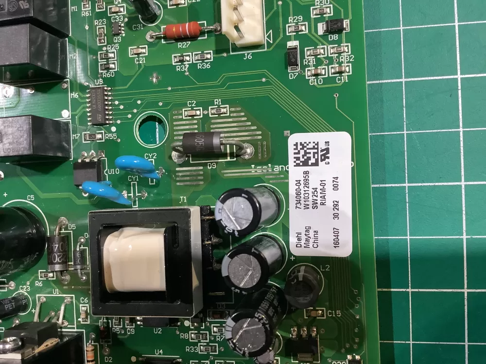 Whirlpool Maytag W10312695B Refrigerator Control Board AZ158912 | ZC206