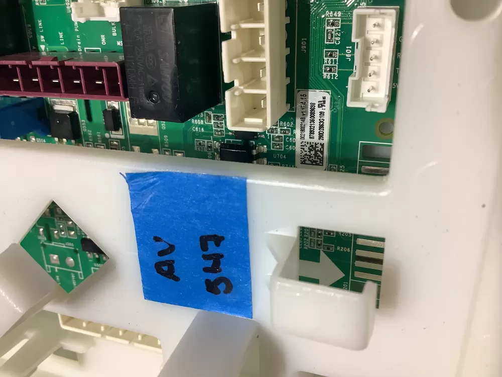 GE Washer 290D2863G109 Main Control Board AZ186040 | AV547