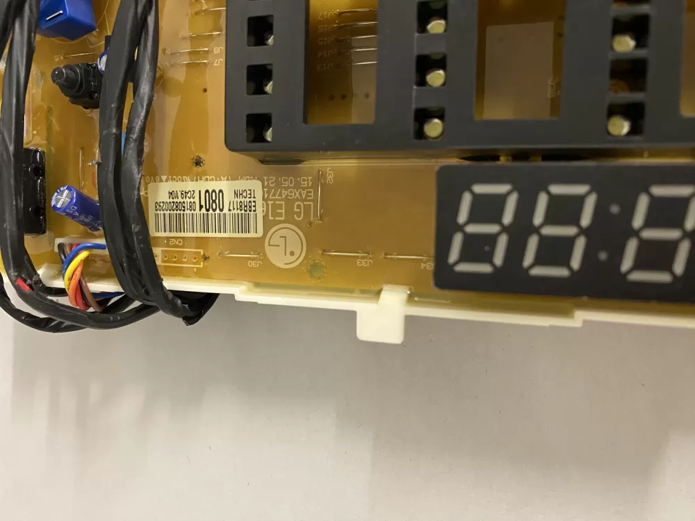 LG EBR81170801 Dryer Control Board Panel AZ209234 | BK178
