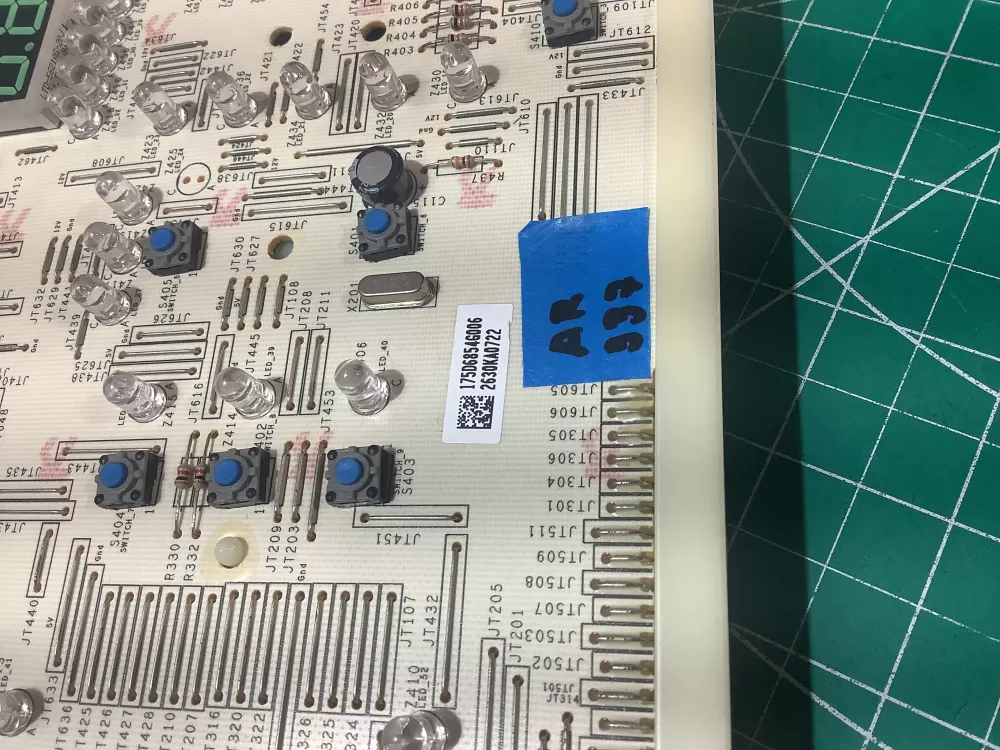 GE 175D6854G006 Washer Control Board AZ190323 | AR337
