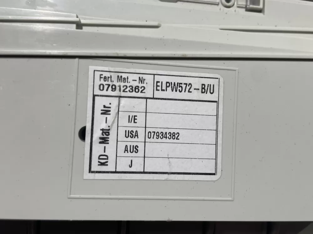 Miele Dishwasher Control Board ELPW572-B/U AZ144940 | Wmv530