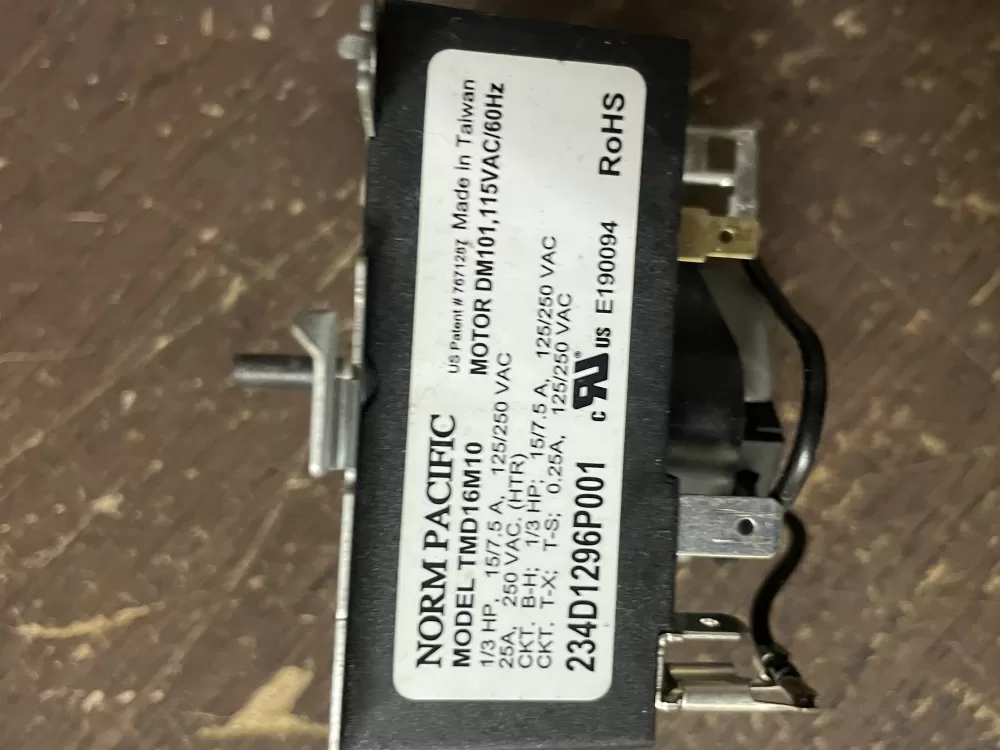 GE TMD16M10 234D1296P001 Dryer Timer AZ43750 | Wm1455