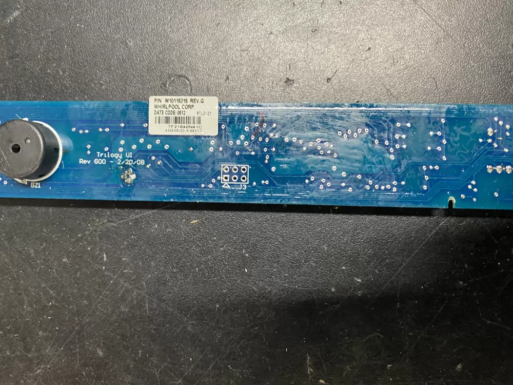 KitchenAid Jenn Air W10116216 Refrigerator Control Board AZ22549 | BK1097