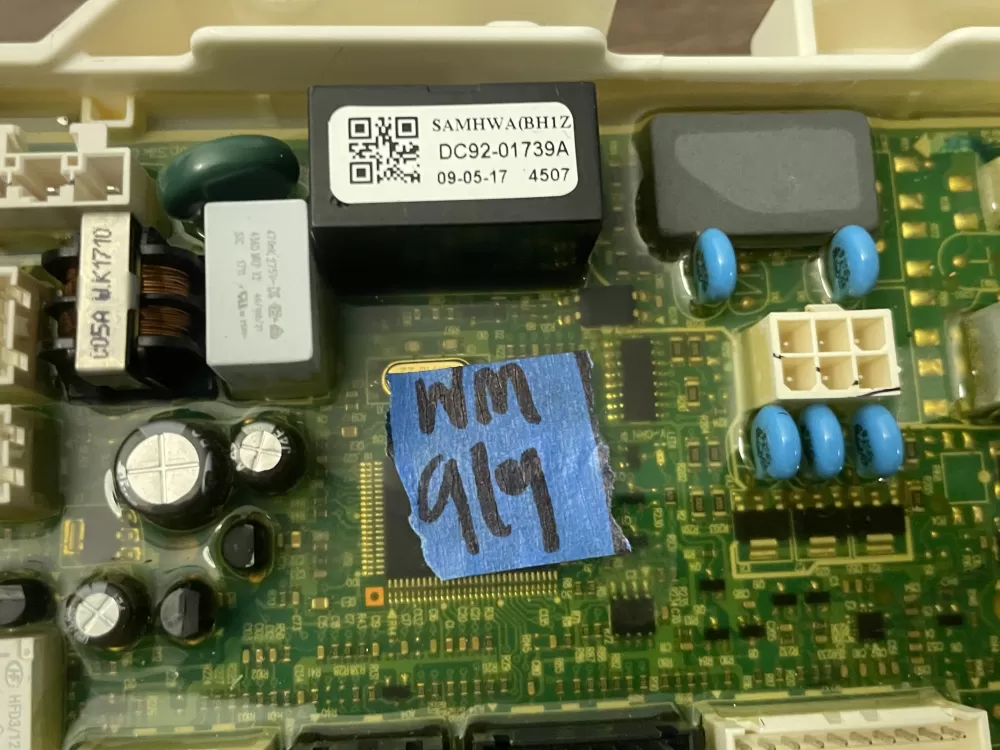 Samsung DC92 01739A Washer Control Board AZ102147 | Wm919