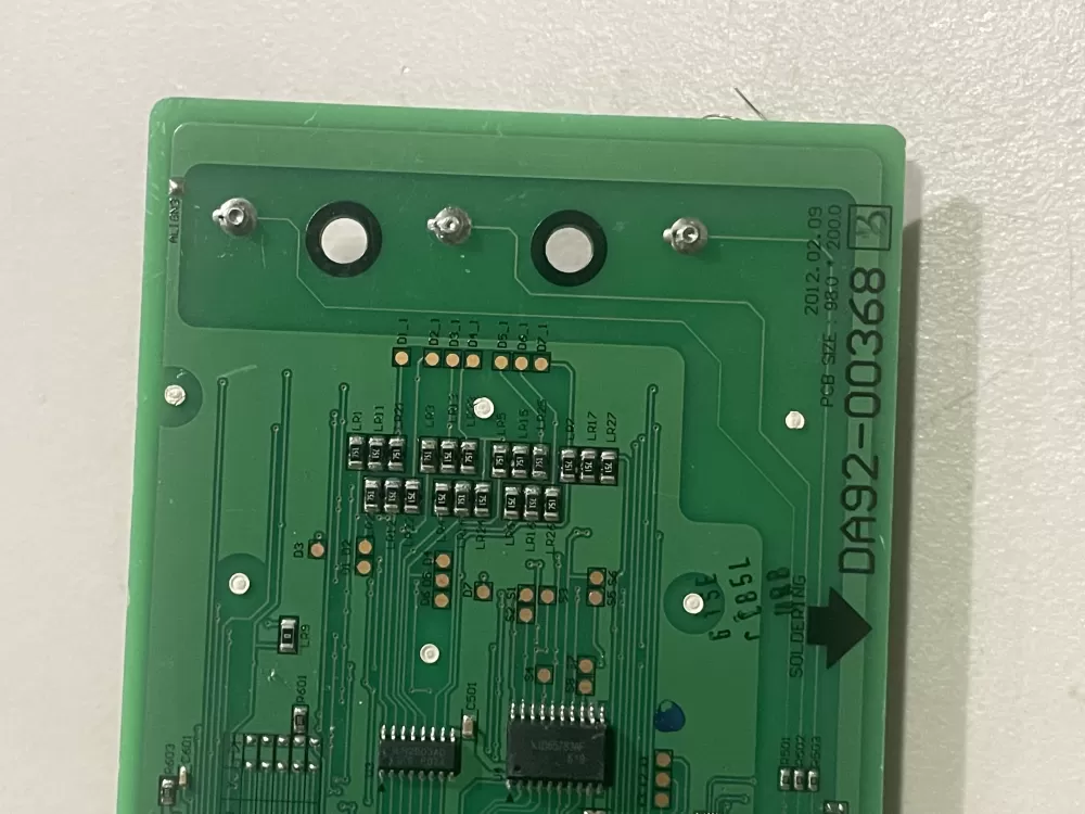 Samsung DA92-00368B Refrigerator Dispenser UI Control Board AZ42170 | KM416