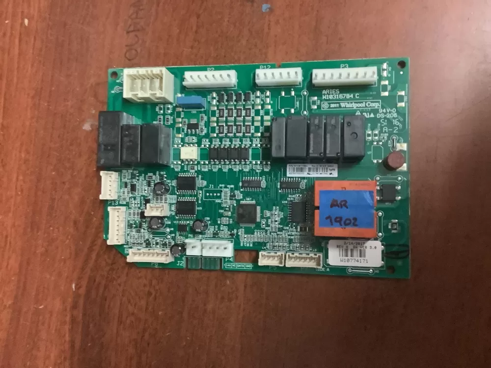 Whirlpool W10843055 Main Control Board AZ195716 | AR1902