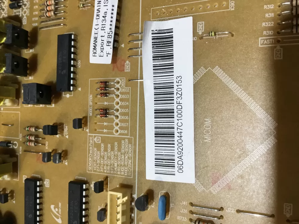 Samsung DA92 00447C Refrigerator Control Board AZ57360 | NR1997