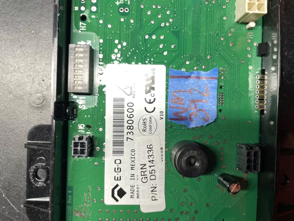Dryer Control Assembly Board  514336 D514336P AZ36710 | Wm392