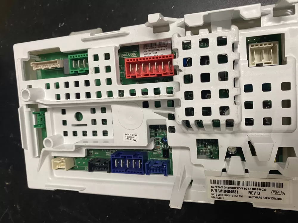 Whirlpool  Amana  Admiral  Roper W10454598 W10484681 PS4704668 Washer Control Board