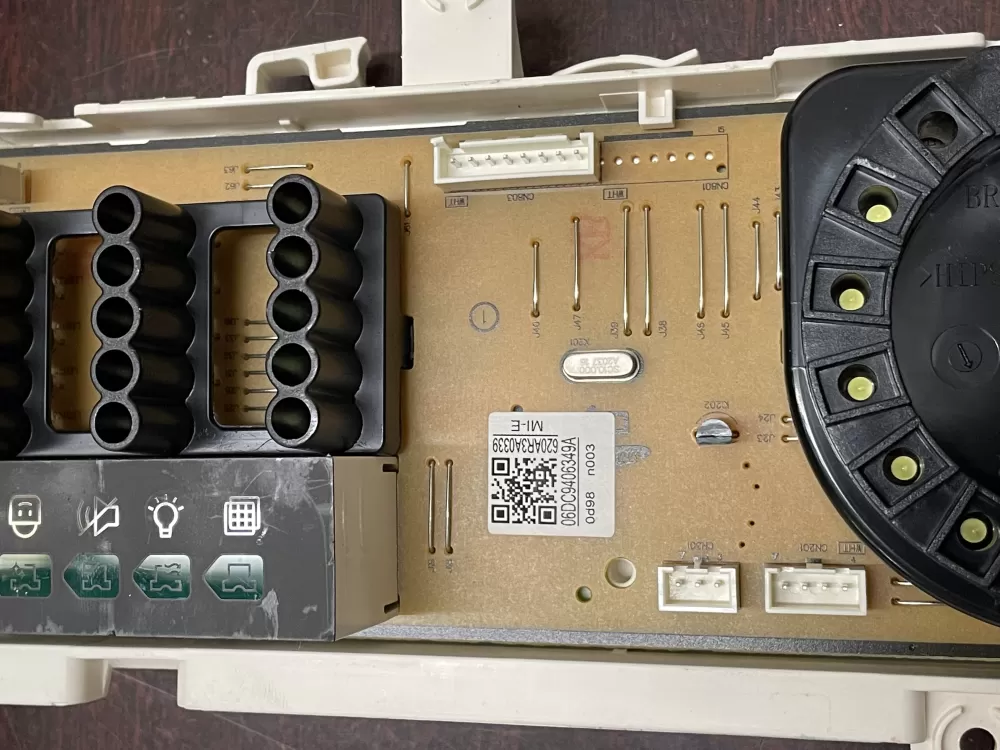 Samsung DC92-01852A DC94-06349A Dryer UI Control Board AZ28914 | KMV191