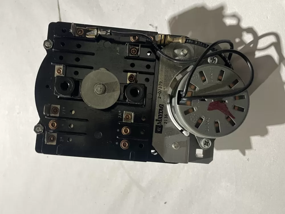 Maytag Whirlpool WP20739 2-07379 Washer Timer AZ201205 | Wm2449