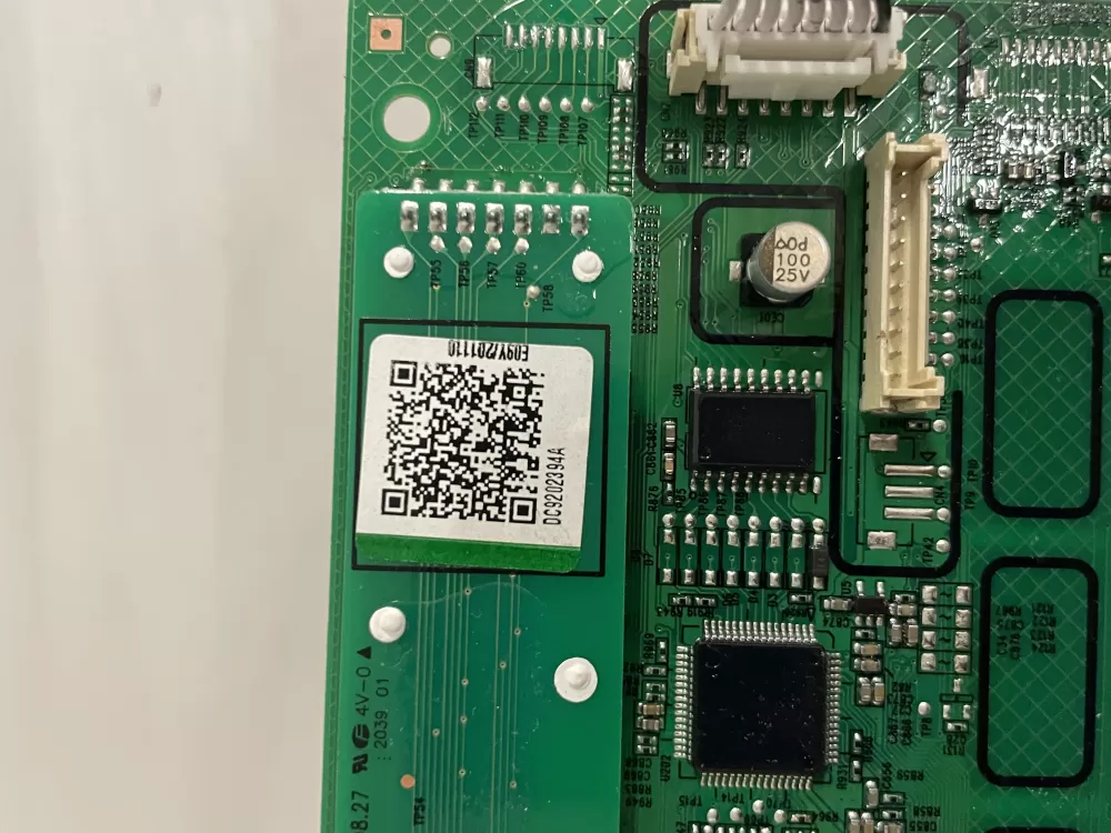 Samsung DC92-02394A Washer Display Control Board AZ204933 | Wm2328