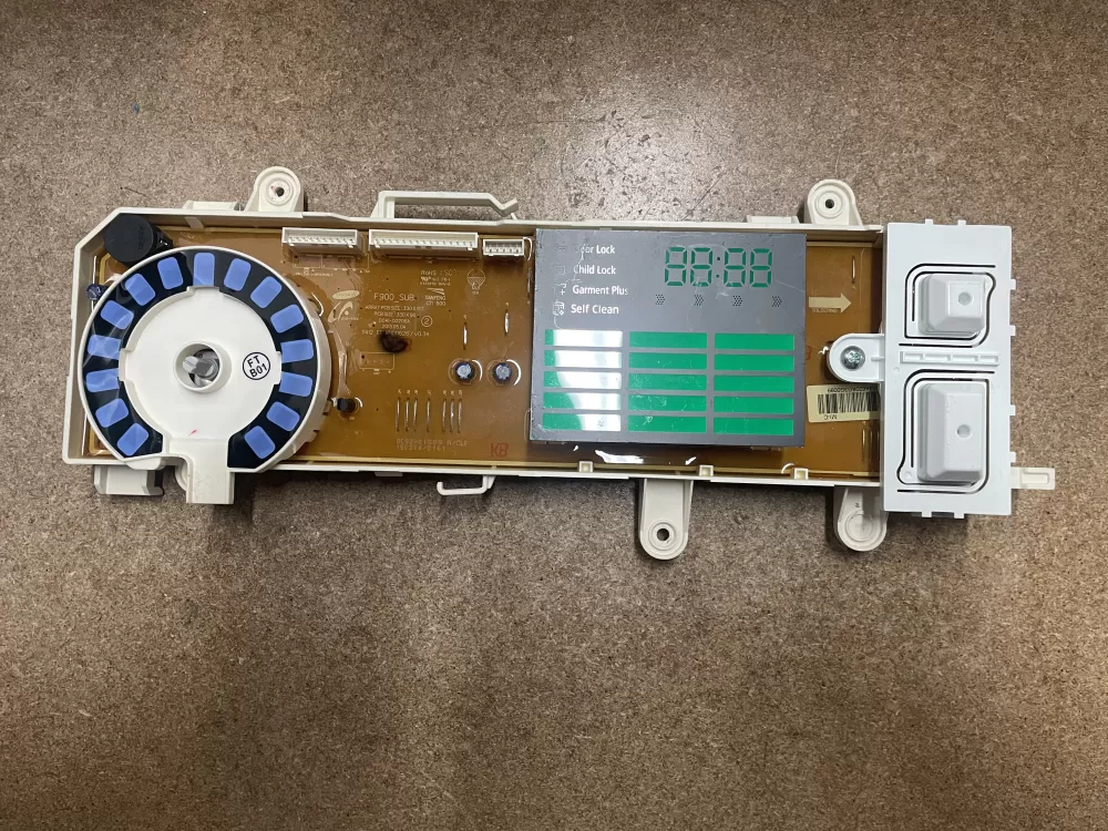 Samsung DC92-01589A  AP5916774  3996740  PS9605943 Washer PCB User Interface Control Board