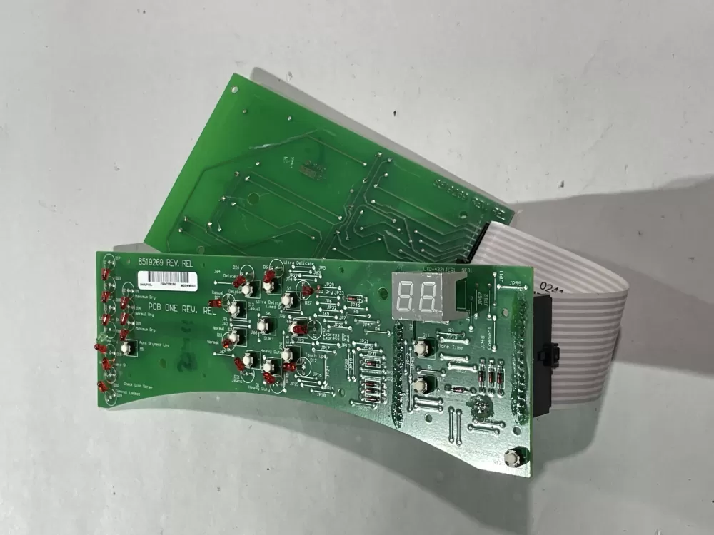 Whirlpool  Kenmore 8519269  8559430  Dryer Control Board Rev