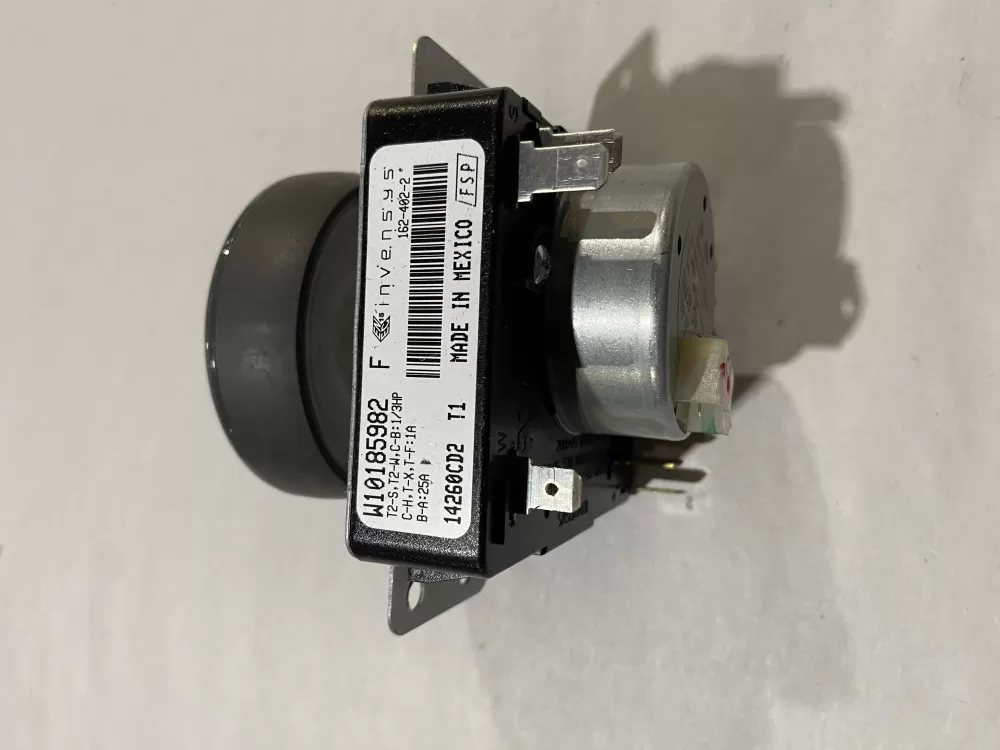 Whirlpool  Maytag  Kenmore AP6016541 W10185982 WPW10185982VP WPW10185982 PS11749831 W10185982 F Dryer Timer