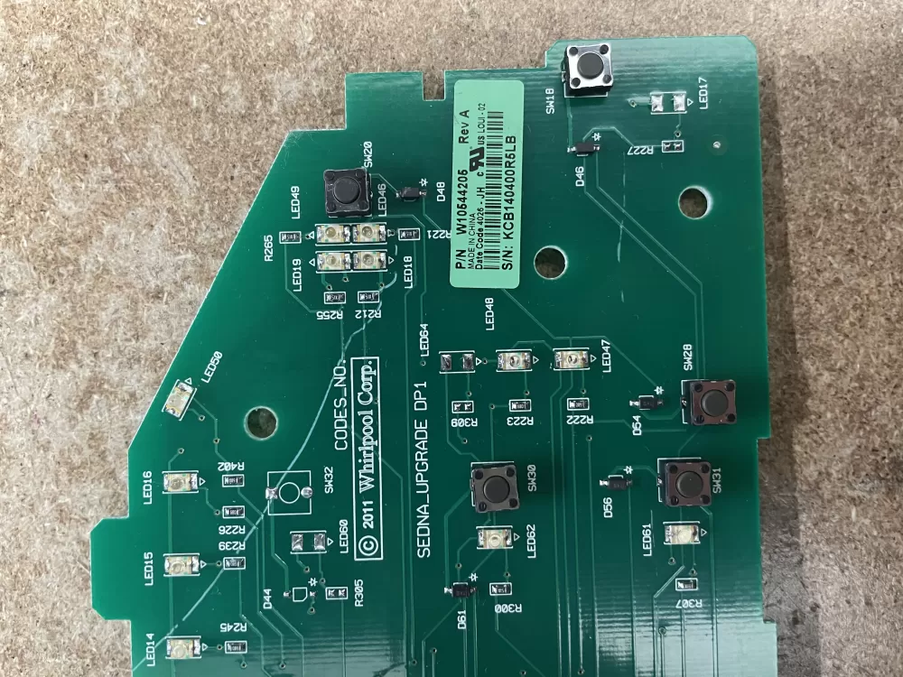 Whirlpool W10544205 WPW10536854 W10536854 Washer Control Board AZ9310 | KM1344