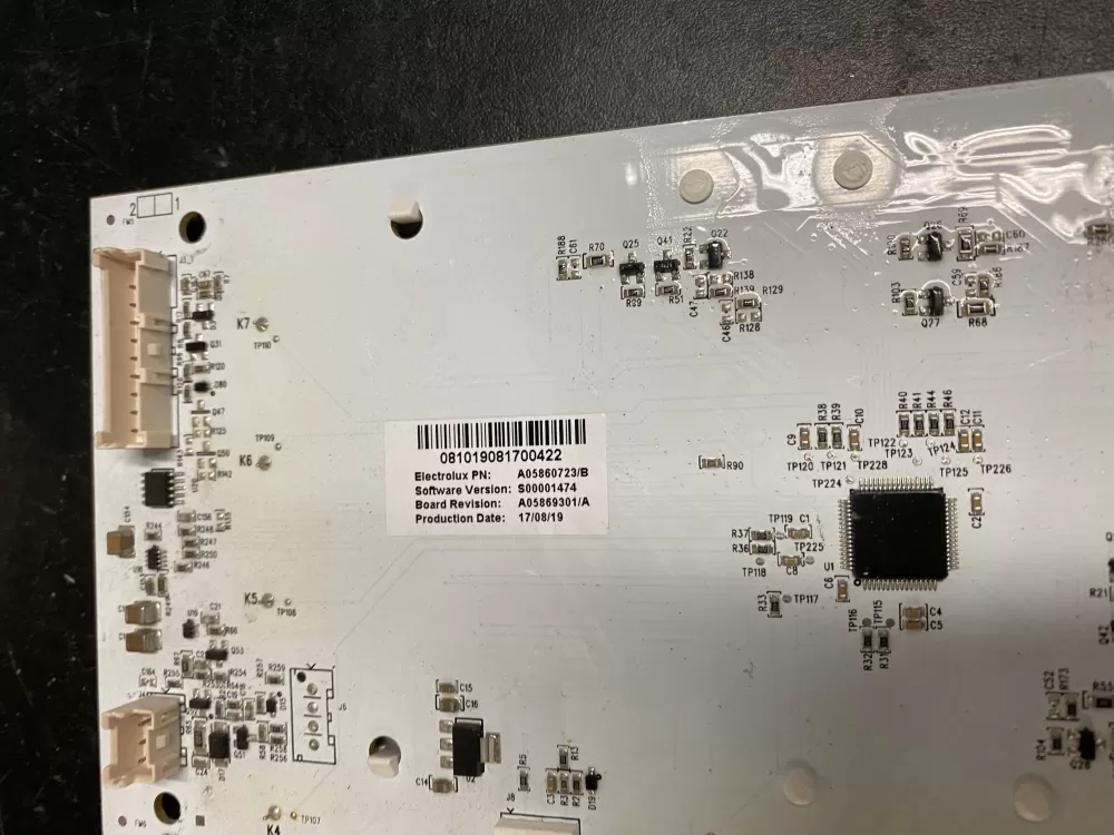 Electrolux A05860716/B A05869301/A Washer Main Control Board AZ17928 | BK1087