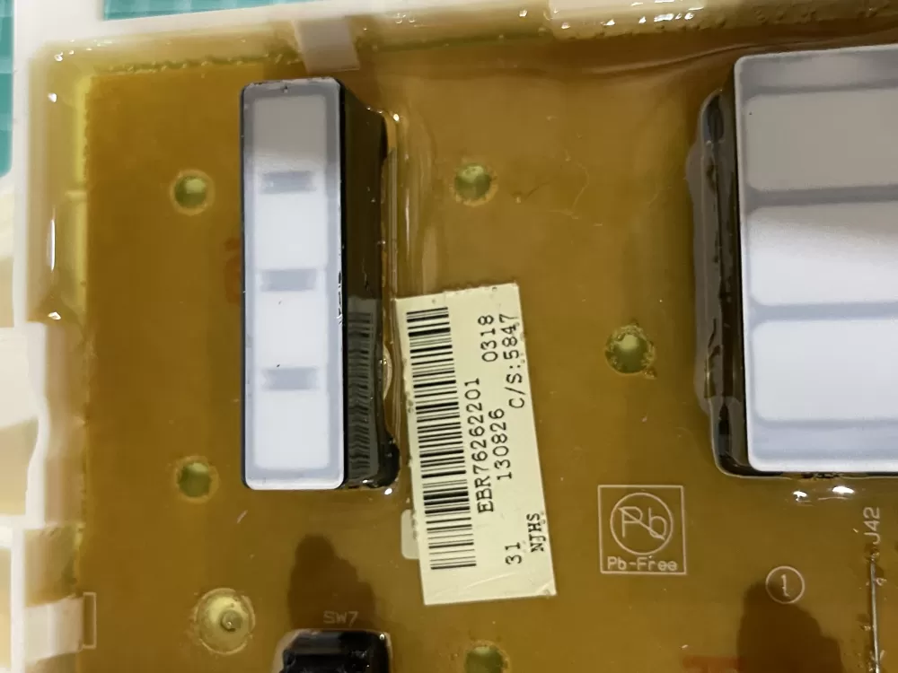 LG EBR76262201 EBR75446006 Washer Control Board AZ193342 | Wmv884