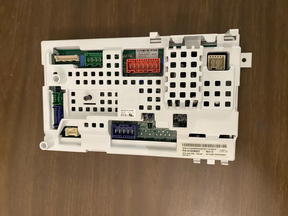 Whirlpool  Maytag AP5954419 W10296022 W10296107 W10393454 W10735116 W10745339 PS10062752 Washer Control Board