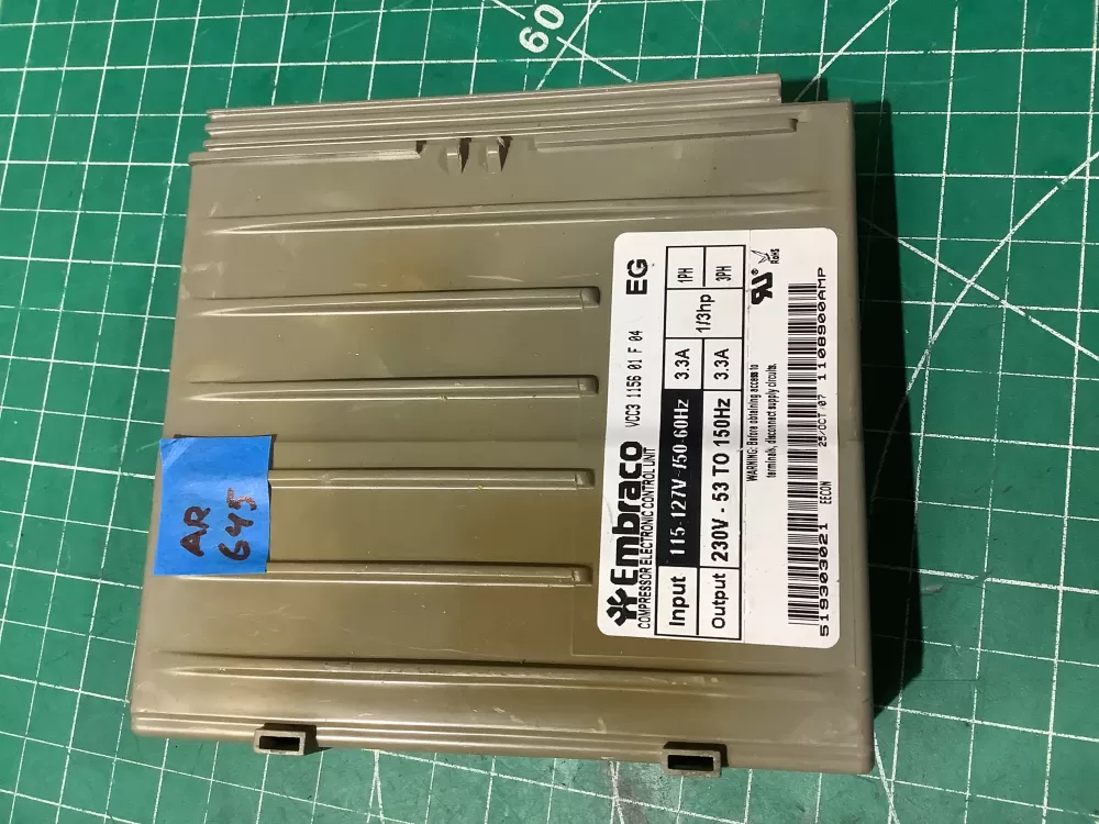 GE 519303021 Refrigerator Invter Control Board AZ196747 | AR645