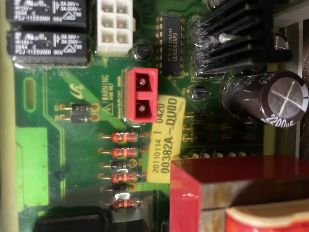 Samsung DC92 00382A DC41 00092C Dryer Control Board AZ42811 | Wm1848