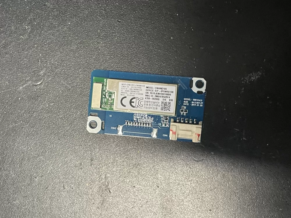 Samsung CWAM210S Range Control Board Module