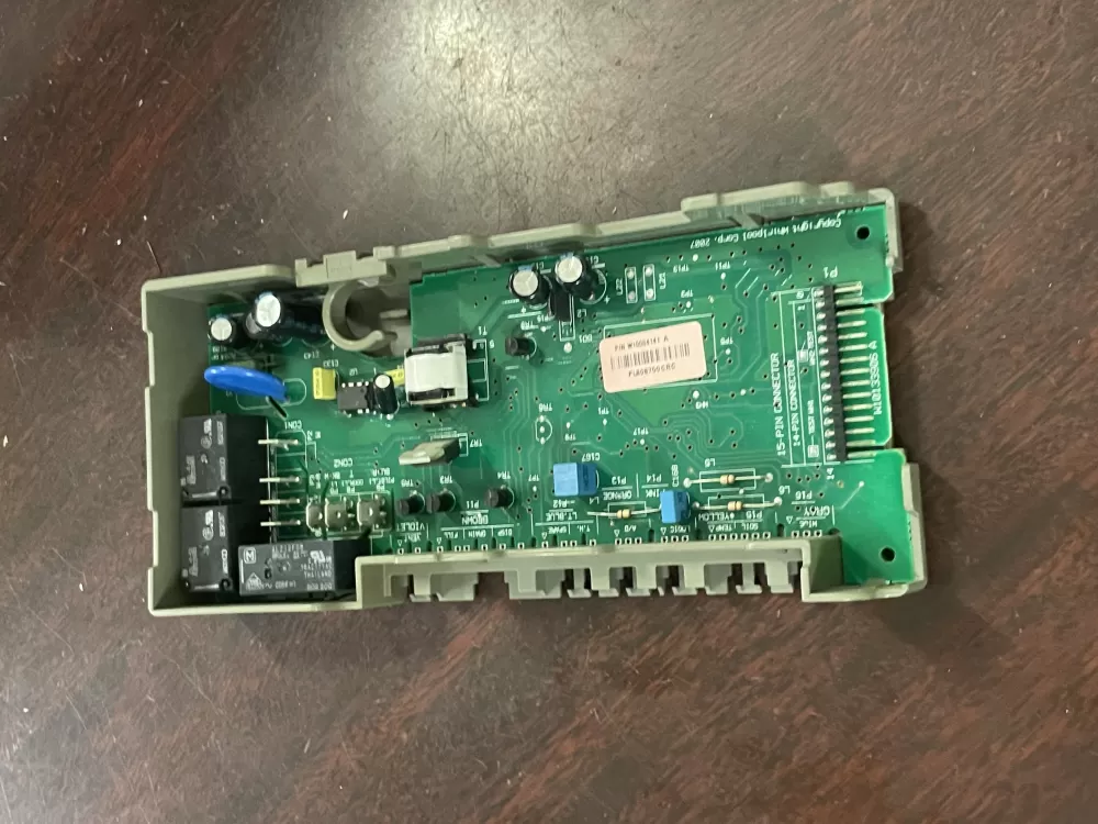 Whirlpool  Kenmore  KitchenAid  Roper  Estate WPW10084141  AP6014950  W10084141  1373167  8559824  8559825  8562996  8562996R  8562997  8562997R  8575276  8575276R  8575277  8575277R  PS11748220  W10039760  W10039770  W10076350  W10076360  W10084141R Dishwasher Control Board