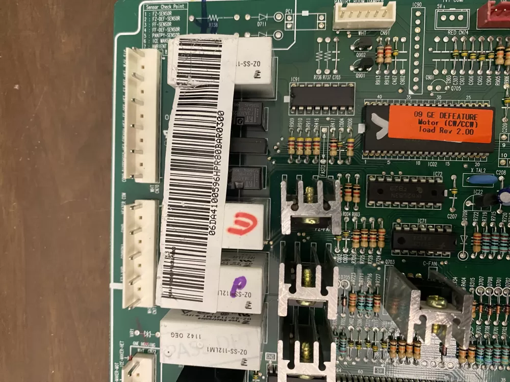 Samsung DA41 00596H Refrigerator Control Board AZ103367 | BK815