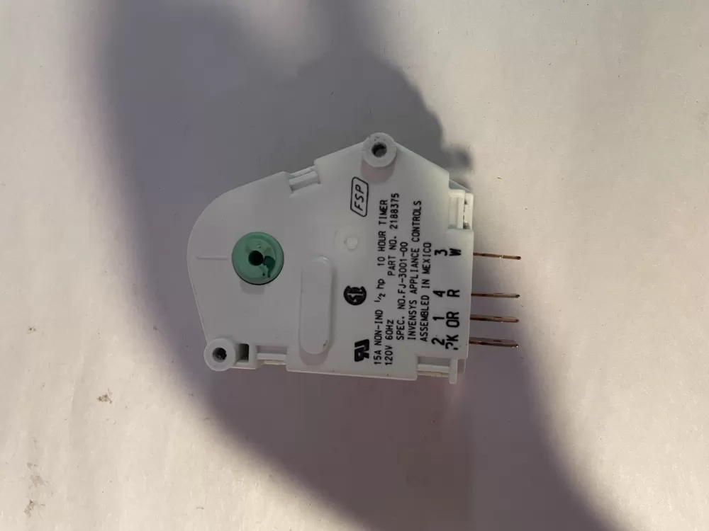 Whirlpool Kenmore W10822278 Refrigerator Defrost Timer AZ198375 | KM2728