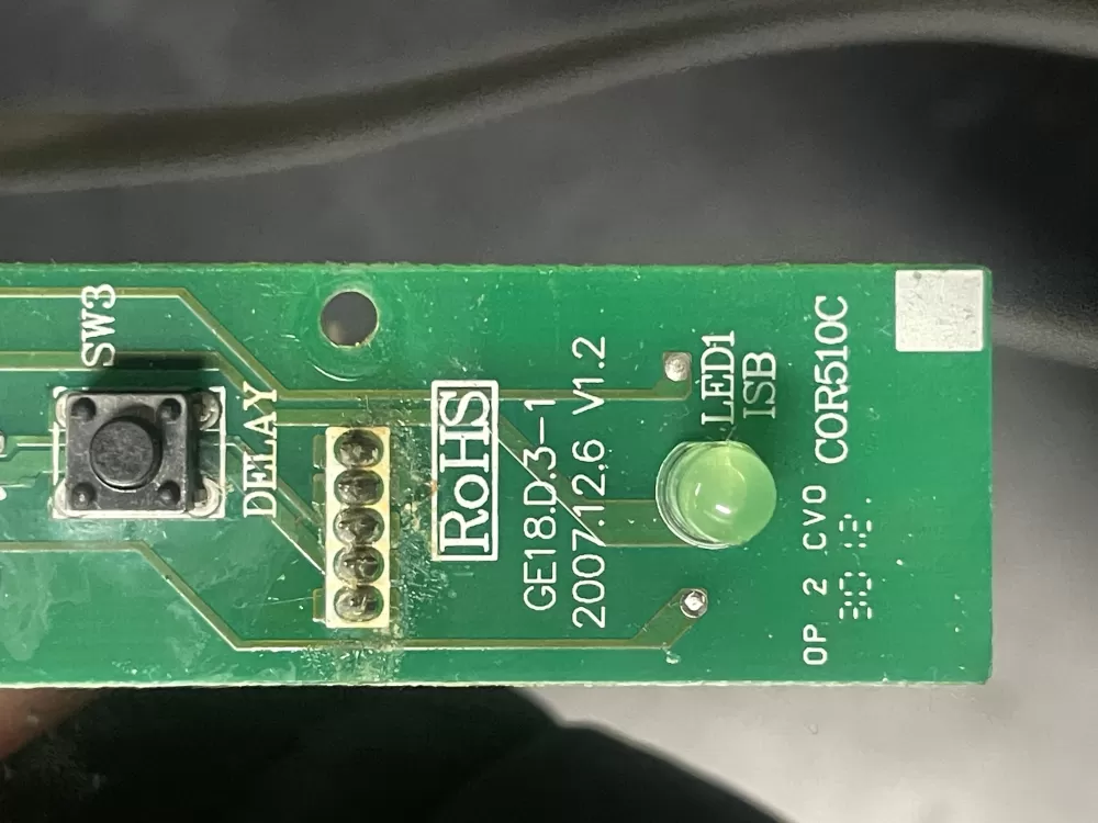 GE WD21X10357 COR510C Refrigerator Control Board AZ15354 | 770