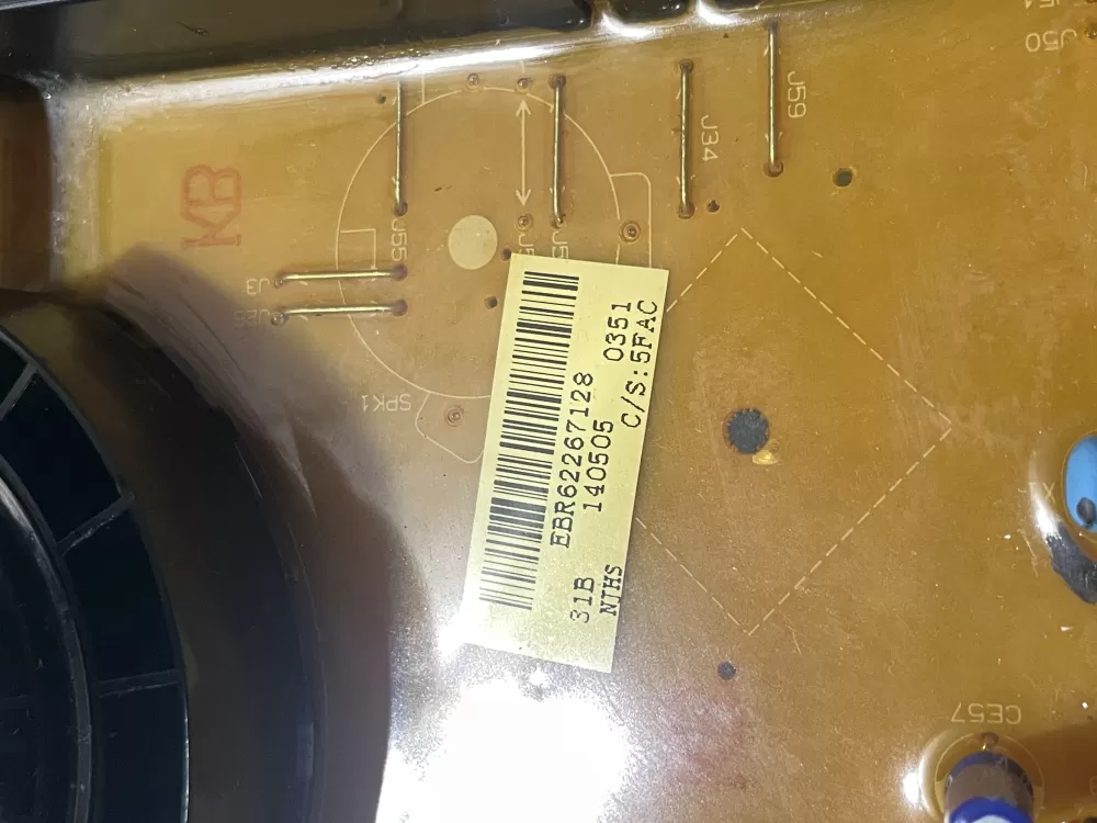 LG EBR62267115 EBR62267118 EBR62267128 Washer Control Board AZ197500 | Wmv895