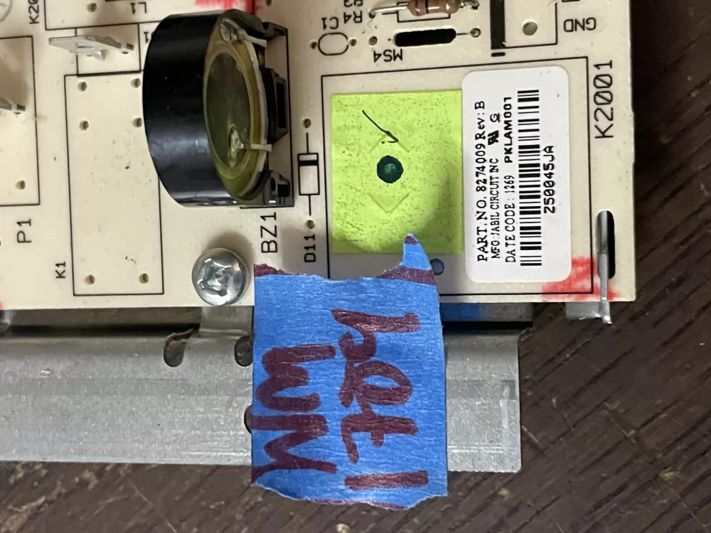 Whirlpool 8274009 Range Control AZ48722 | Wm1789