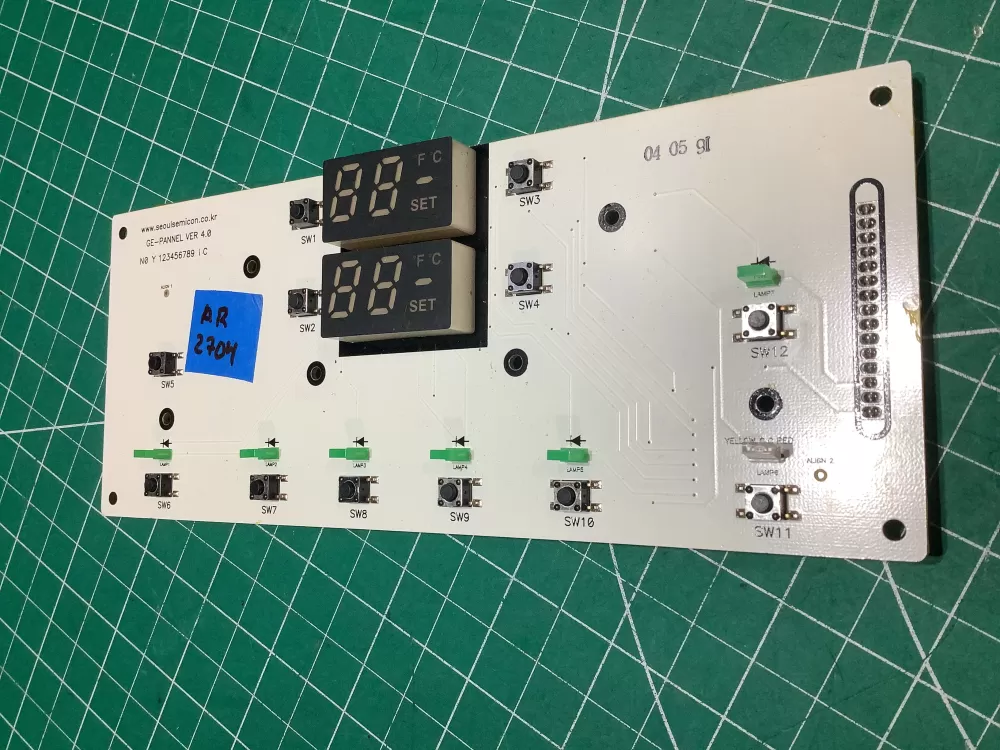 GE Main Control Board GE-PANNEL VER 4.0 AZ183547 | AR2704